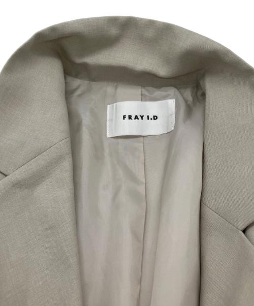 FRAY ID（フレイ アイディー）FRAY ID (フレイ アイディー) ダブルテーラードジャケット ベージュ サイズ:1の古着・服飾アイテム