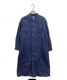 orSlow（オアスロウ）の古着「デニムシャツワンピース」｜インディゴ