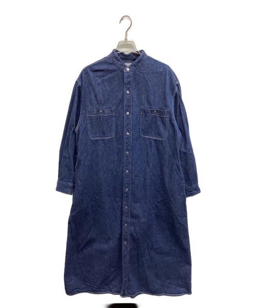 orSlow（オアスロウ）orSlow (オアスロウ) デニムシャツワンピース インディゴ サイズ:1の古着・服飾アイテム