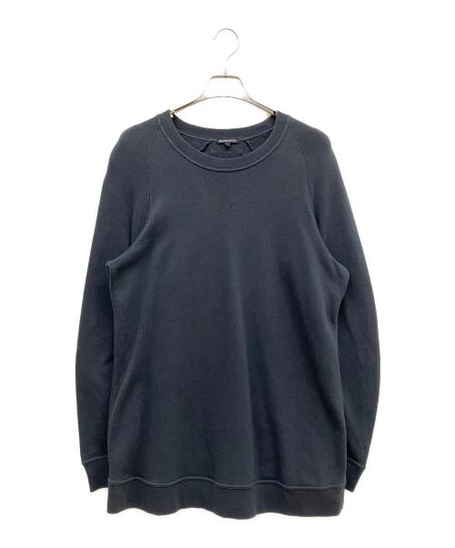 ANN DEMEULEMEESTER（アンドゥムルメステール）ANN DEMEULEMEESTER (アンドゥムルメステール) 刺繍スウェット チャコールグレー サイズ:Sの古着・服飾アイテム