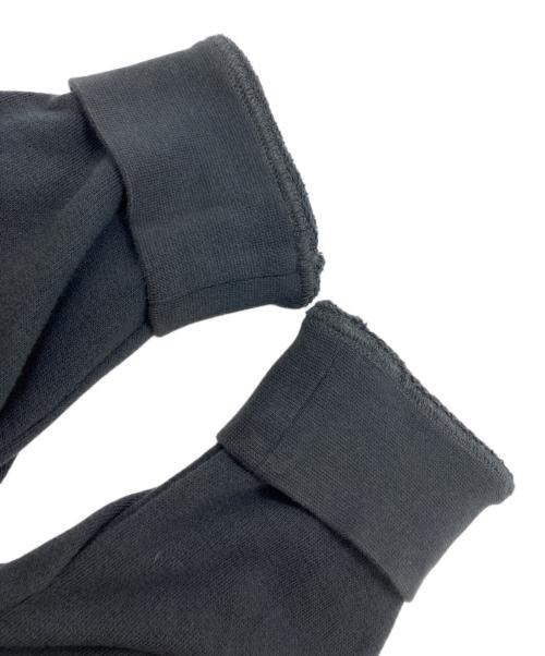 ANN DEMEULEMEESTER（アンドゥムルメステール）ANN DEMEULEMEESTER (アンドゥムルメステール) 刺繍スウェット チャコールグレー サイズ:Sの古着・服飾アイテム