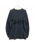 ANN DEMEULEMEESTER (アンドゥムルメステール) 刺繍スウェット チャコールグレー サイズ:S：8000円