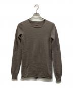 RICK OWENSリックオウエンス）の古着「ウールニット」｜グレー