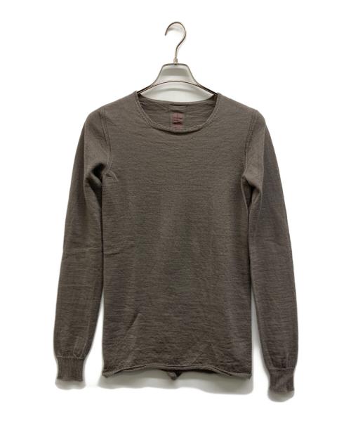 RICK OWENS（リックオウエンス）RICK OWENS (リックオウエンス) ウールニット グレー サイズ:Sの古着・服飾アイテム