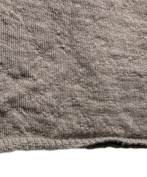 RICK OWENS（リックオウエンス）RICK OWENS (リックオウエンス) ウールニット グレー サイズ:Sの古着・服飾アイテム