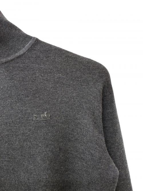 HERMES（エルメス）HERMES (エルメス) カシミヤシルクニット グレー サイズ:34の古着・服飾アイテム