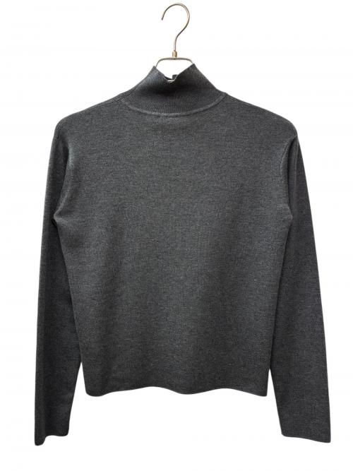 HERMES（エルメス）HERMES (エルメス) カシミヤシルクニット グレー サイズ:34の古着・服飾アイテム