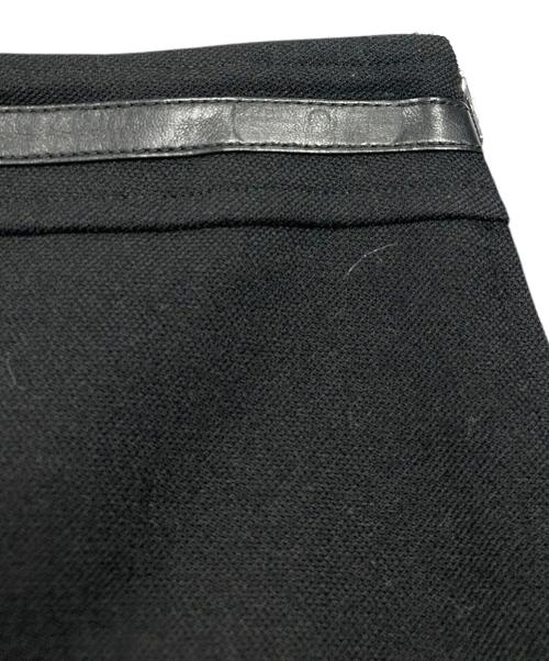 HERMES（エルメス）HERMES (エルメス) ビットフレアスカート ブラック サイズ:36の古着・服飾アイテム