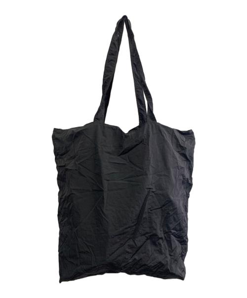 BOTTEGA VENETA（ボッテガベネタ）BOTTEGA VENETA (ボッテガベネタ) BOTTEGA VENETA　ウェビング　パッカブルトートバッグ ブラックの古着・服飾アイテム