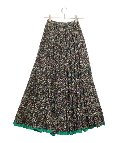 MARIHA（マリハ）MARIHA (マリハ) 【HPS別注】草原の虹のスカート グリーン サイズ:38の古着・服飾アイテム