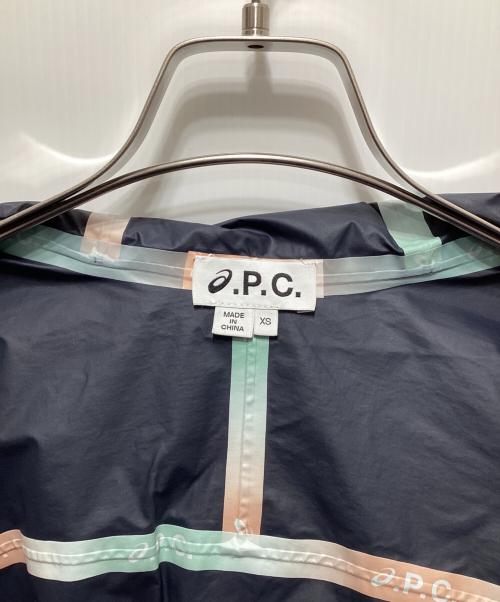 A.P.C.（アーペーセー）A.P.C. (アーペーセー) asics (アシックス) Meadow Jacket ネイビー サイズ:ＸＳの古着・服飾アイテム