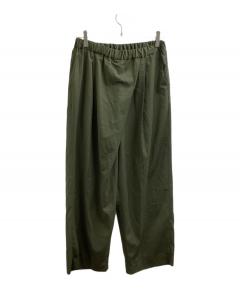 中古・古着通販】MOYURU (モユル) サルエルパンツ グリーン サイズ:ML