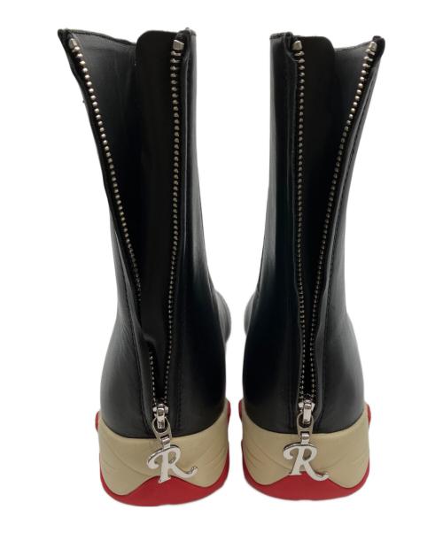 RAF SIMONS（ラフシモンズ）RAF SIMONS (ラフシモンズ) SOLARIS HIGH/ソラリスハイヒールブーツ ブラック サイズ:41の古着・服飾アイテム