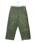 VINTAGE MILITARYヴィンテージ ミリタリー）の古着「US ARMY ベイカーパンツ」｜グリーン