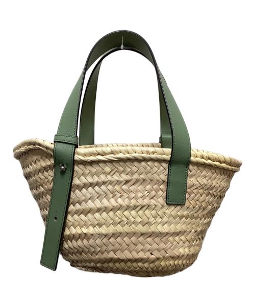 LOEWE（ロエベ）LOEWE (ロエベ) バスケットバッグ スモール カーキの古着・服飾アイテム