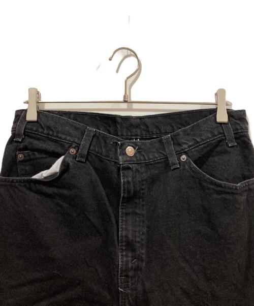 LEVI'S（リーバイス）LEVI'S (リーバイス) 550後染めブラックデニム ブラック サイズ:W34の古着・服飾アイテム