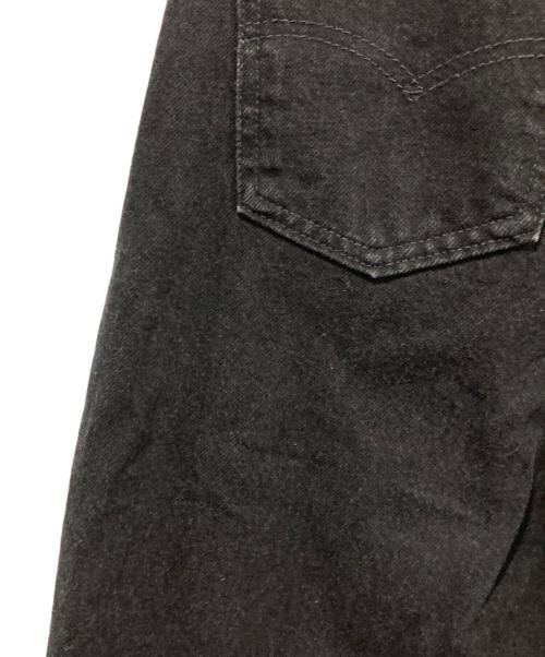 LEVI'S（リーバイス）LEVI'S (リーバイス) 550後染めブラックデニム ブラック サイズ:W34の古着・服飾アイテム