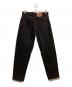 LEVI'S (リーバイス) 550後染めブラックデニム ブラック サイズ:W34：14000円