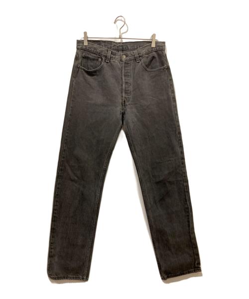 LEVI'S（リーバイス）LEVI'S (リーバイス) 501後染めブラックデニム ブラック サイズ:W34の古着・服飾アイテム
