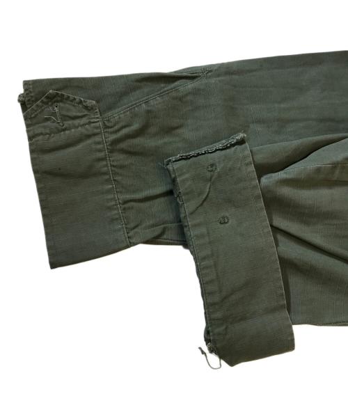 VINTAGE MILITARY（ヴィンテージ ミリタリー）VINTAGE MILITARY (ヴィンテージ ミリタリー) US ARMY ジャングルファティーグジャケット オリーブ サイズ:MEDIUM-REGULARの古着・服飾アイテム