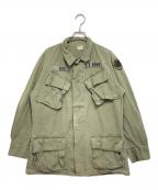 VINTAGE MILITARYヴィンテージ ミリタリー）の古着「US ARMY ジャングルファティーグジャケット」｜オリーブ