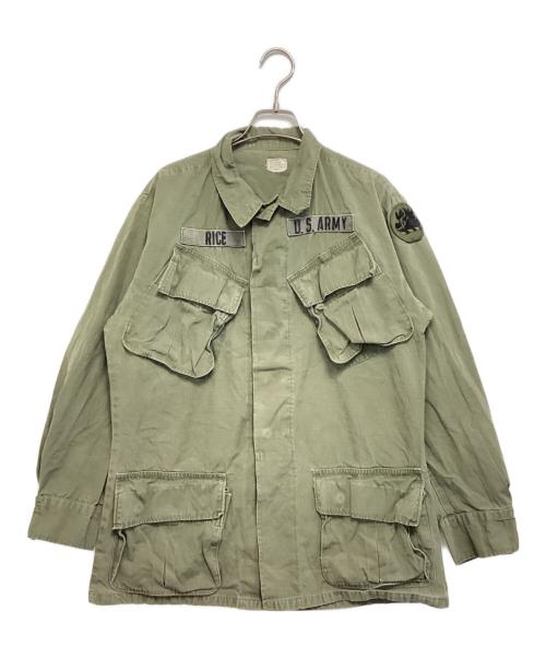 VINTAGE MILITARY（ヴィンテージ ミリタリー）VINTAGE MILITARY (ヴィンテージ ミリタリー) US ARMY ジャングルファティーグジャケット オリーブ サイズ:SMALL-REGULARの古着・服飾アイテム