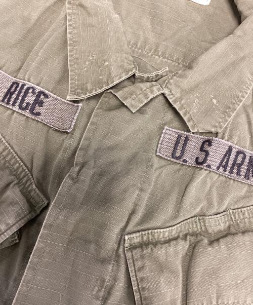 VINTAGE MILITARY（ヴィンテージ ミリタリー）VINTAGE MILITARY (ヴィンテージ ミリタリー) US ARMY ジャングルファティーグジャケット オリーブ サイズ:SMALL-REGULARの古着・服飾アイテム