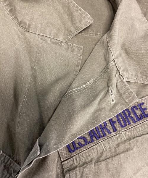 VINTAGE MILITARY（ヴィンテージ ミリタリー）VINTAGE MILITARY (ヴィンテージ ミリタリー) US ARMY ジャングルファティーグジャケット オリーブ サイズ:LARGE‐LONGの古着・服飾アイテム