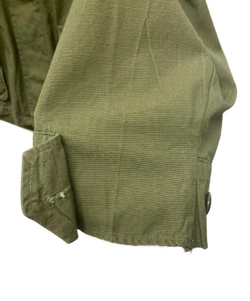 US ARMY（ユーエスアーミー）US ARMY (ユーエスアーミー) ジャングルファティーグジャケット オリーブ サイズ:Small Longの古着・服飾アイテム