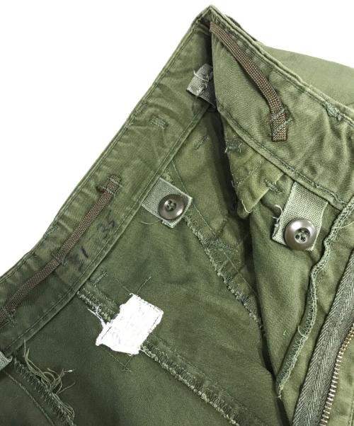 VINTAGE MILITARY（ヴィンテージ ミリタリー）VINTAGE MILITARY (ヴィンテージ ミリタリー) M65 フィールドパンツ オリーブ サイズ:SIZE M-REGULARの古着・服飾アイテム