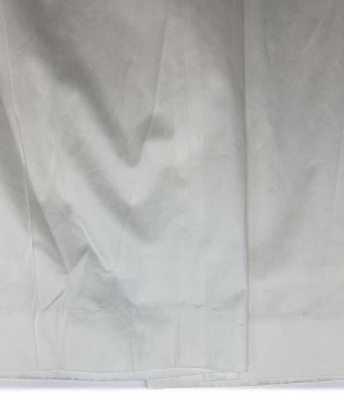 ebure（エブール）ebure (エブール) タックワイドパンツ ホワイト サイズ:36の古着・服飾アイテム