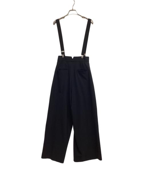 CADUNE（カデュネ）CADUNE (カデュネ) 吊りパンツ ブラック サイズ:34の古着・服飾アイテム