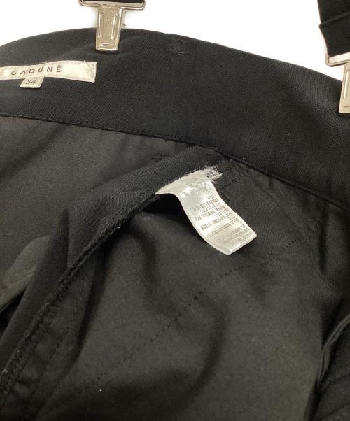 CADUNE（カデュネ）CADUNE (カデュネ) 吊りパンツ ブラック サイズ:34の古着・服飾アイテム