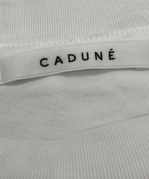 CADUNE（カデュネ）CADUNE (カデュネ) ナンバリングTEE ホワイト サイズ:38の古着・服飾アイテム