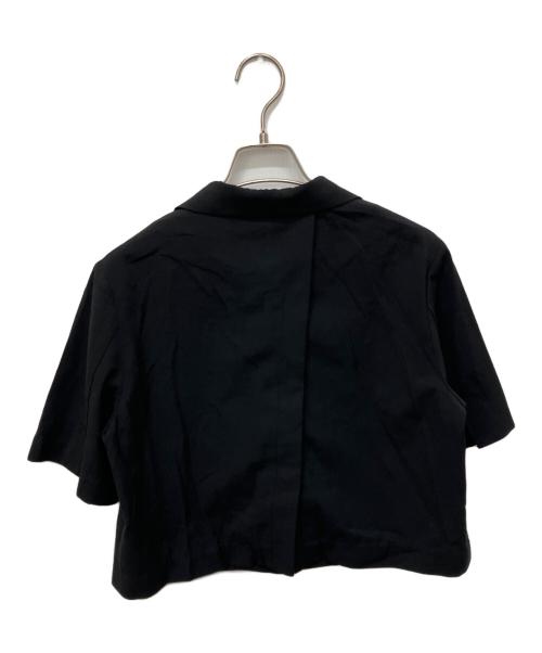 CADUNE（カデュネ）CADUNE (カデュネ) 半袖ジャケット ブラック サイズ:36の古着・服飾アイテム