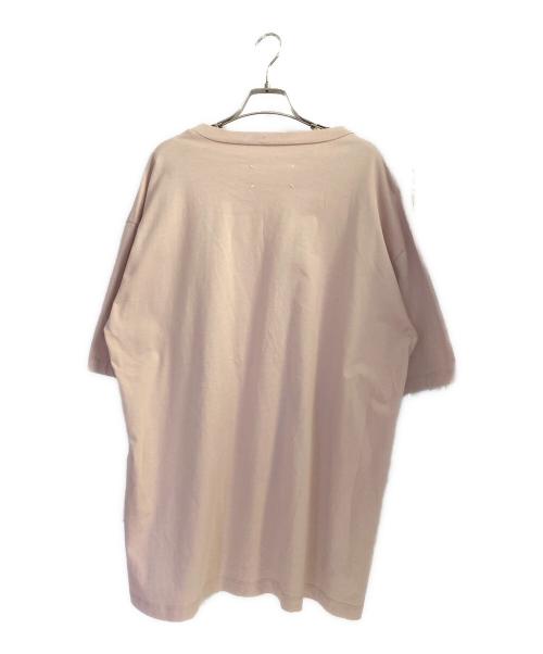 Maison Margiela（メゾンマルジェラ）Maison Margiela (メゾンマルジェラ) エンブロイダリー Tシャツ ピンク サイズ:Sの古着・服飾アイテム