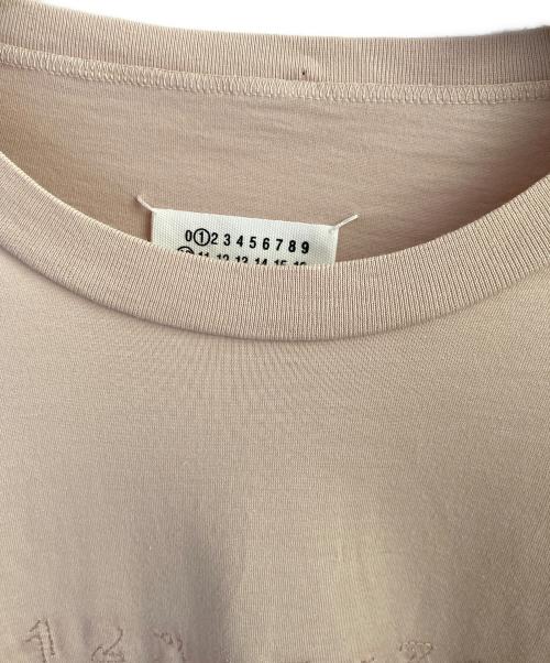 Maison Margiela（メゾンマルジェラ）Maison Margiela (メゾンマルジェラ) エンブロイダリー Tシャツ ピンク サイズ:Sの古着・服飾アイテム