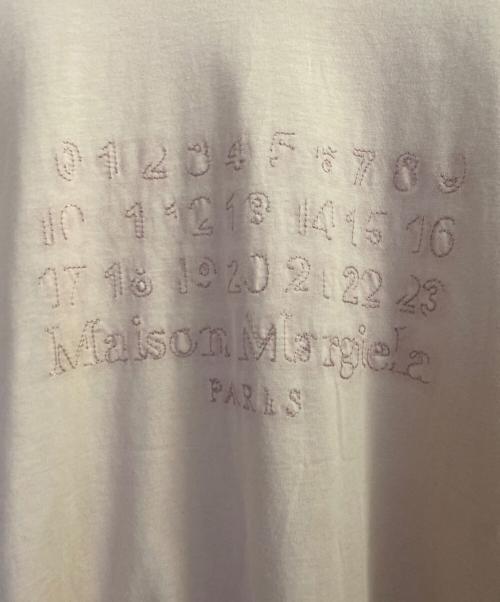 Maison Margiela（メゾンマルジェラ）Maison Margiela (メゾンマルジェラ) エンブロイダリー Tシャツ ピンク サイズ:Sの古着・服飾アイテム