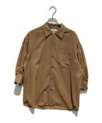 HYKEハイク）の古着「T/W VOILE BALLOON SLEEVE BLOUSE」｜ブラウン