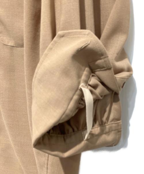 HYKE（ハイク）HYKE (ハイク) T/W VOILE BALLOON SLEEVE BLOUSE ブラウン サイズ:1の古着・服飾アイテム