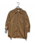 HYKE（ハイク）の古着「T/W VOILE BALLOON SLEEVE BLOUSE」｜ブラウン