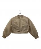 ELENDEEKエレンディーク）の古着「MESH BONDING BZ」｜モカ