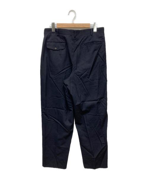 COMME des GARCONS HOMME（コムデギャルソン オム）COMME des GARCONS HOMME (コムデギャルソン オム) タックパンツ ネイビー サイズ:Lの古着・服飾アイテム