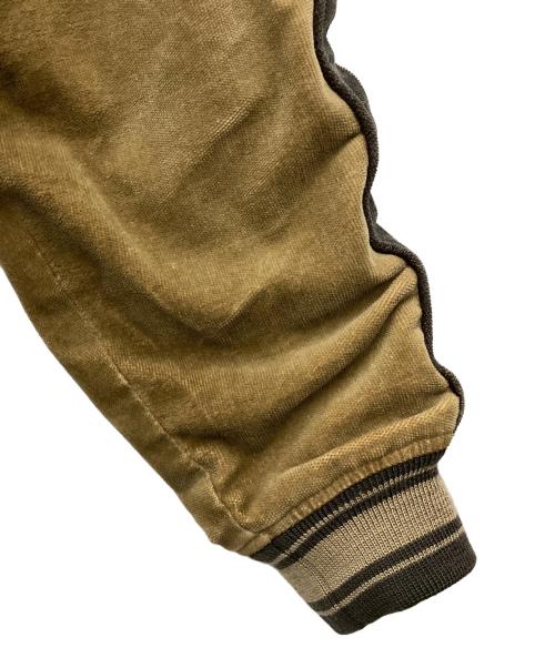 AVIREX（アヴィレックス）AVIREX (アヴィレックス) リバーシブルスーベニアジャケット ブラウン×ブラック サイズ:SIZE Mの古着・服飾アイテム