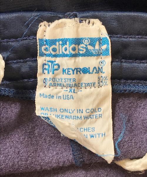 adidas（アディダス）adidas (アディダス) トラックパンツ ネイビー サイズ:XL　　　の古着・服飾アイテム