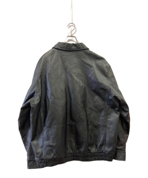 Columbia（コロンビア）Columbia (コロンビア) レザージャケット ブラック サイズ:XLの古着・服飾アイテム