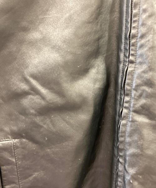 Columbia（コロンビア）Columbia (コロンビア) レザージャケット ブラック サイズ:XLの古着・服飾アイテム