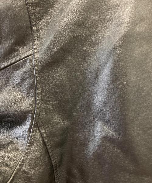 Columbia（コロンビア）Columbia (コロンビア) レザージャケット ブラック サイズ:XLの古着・服飾アイテム