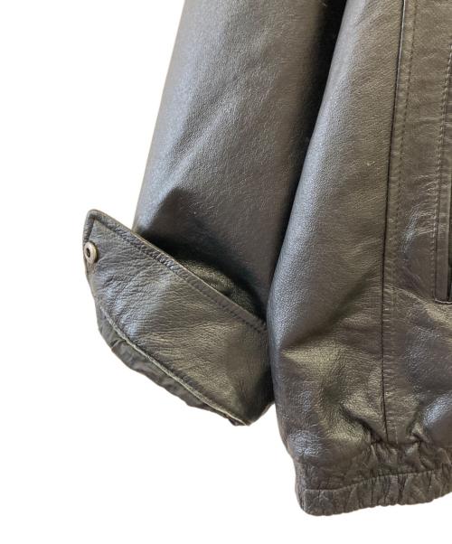 Columbia（コロンビア）Columbia (コロンビア) レザージャケット ブラック サイズ:XLの古着・服飾アイテム