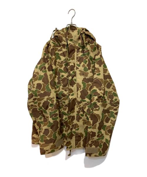 -（-）－ (－) COLD WEATHER CAMOUFLAGE PARKA グリーン サイズ:Ｌの古着・服飾アイテム